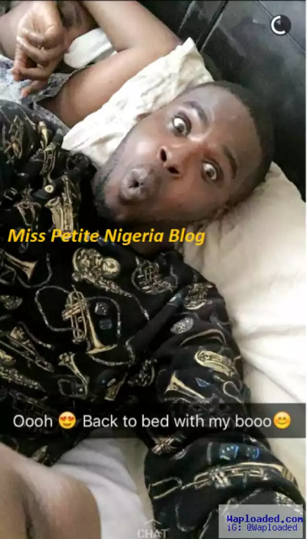 Photo: Actress Funke Akindele shares photo cuddled in bed with fiance